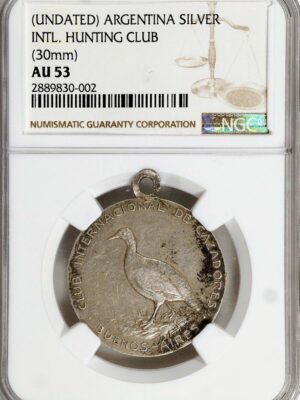 Argentina International Silver Hunting Club Medal