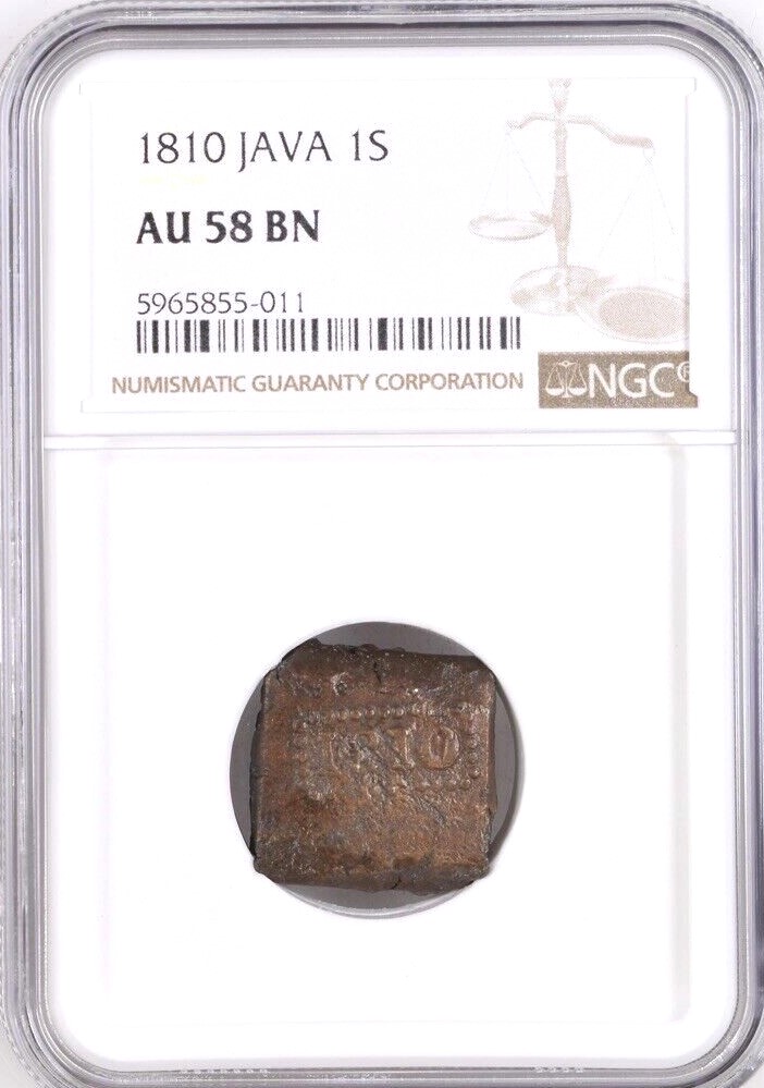 Netherlands East Indies - Java 1 Stuiver 1810 Bonk