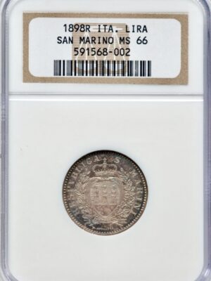 San Marino 1898-R 1 Lira