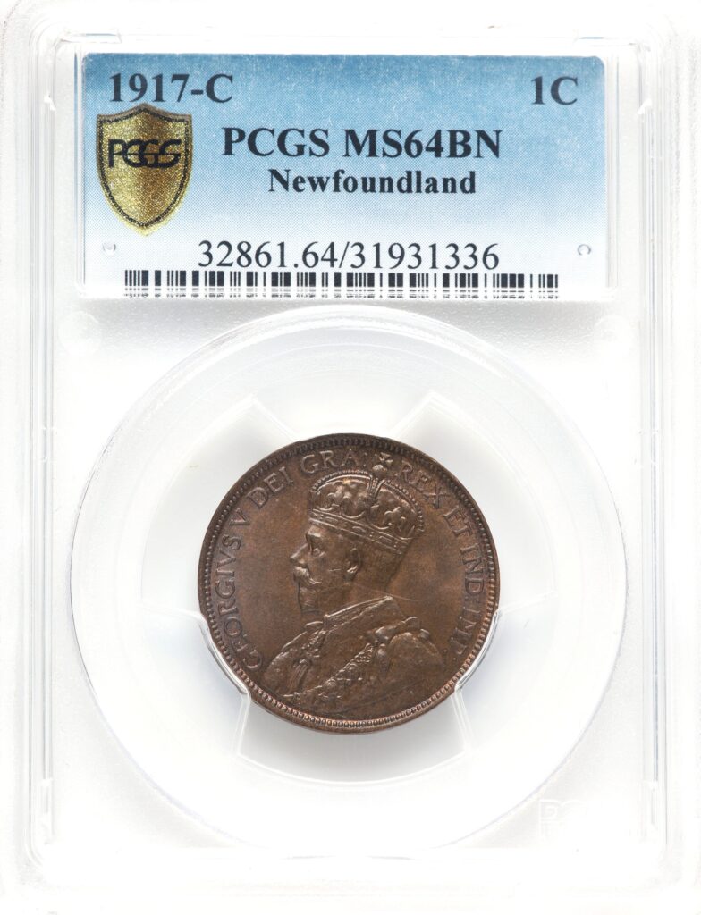 Canada Newfoundland 1917-C Large Cent