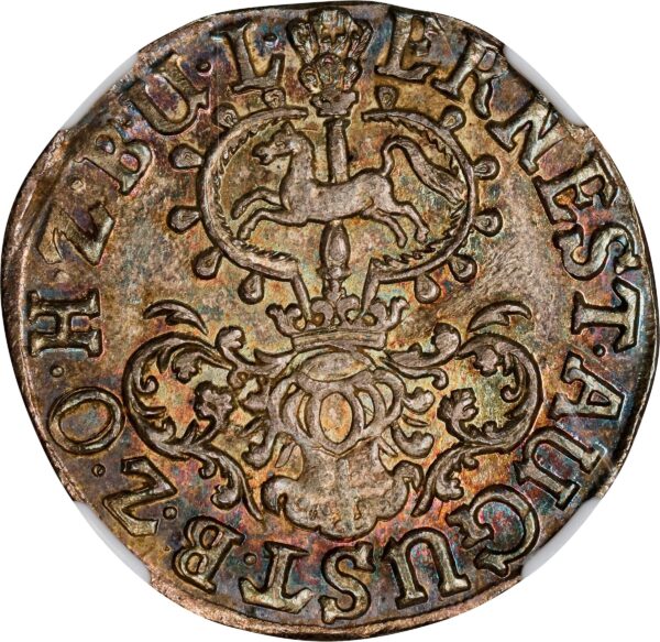 1672 Germany Osnabruck 12 Mariengroschen (1/3 Taler) NGC MS63