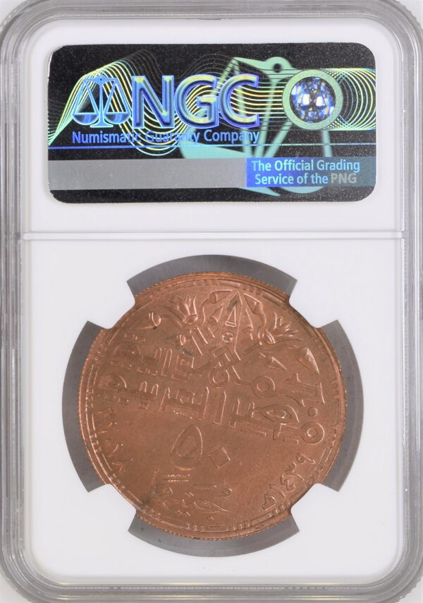 NGC2880788-005_REV EGYPT , MARTYRS 50 & 100 Pounds 2018 Both Off-Metal Strikes in Copper