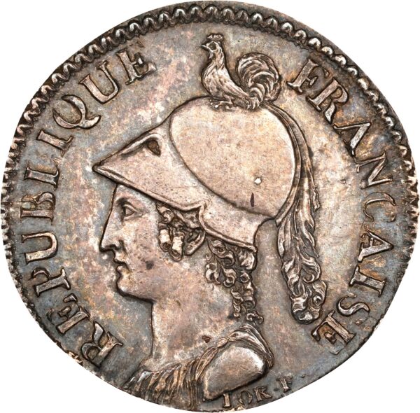 France Silver 2 Decimes Essai-3 France Consulate Silver 2 Decimes Essai (Pattern) Year 8-A (1799/1800)