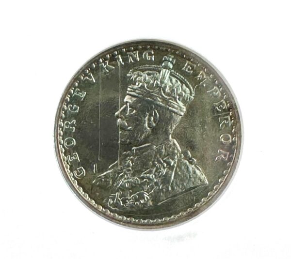 British India 1914 (C) 2 Annas Proof