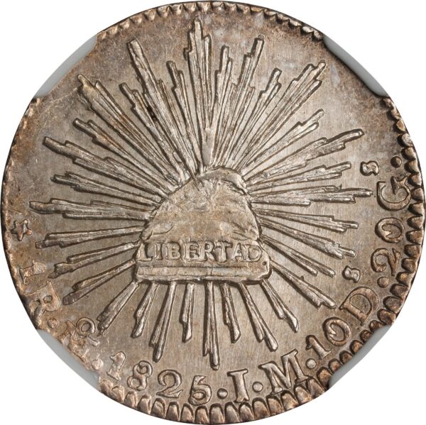 Mexico 1825 Real-3 Mexico 1825 Mo JM 1 Real