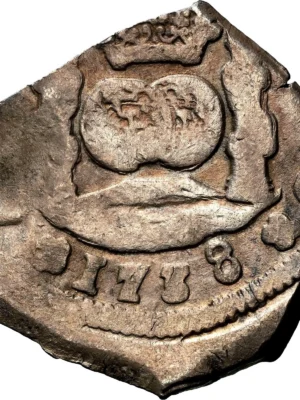 Guatemala 1738 G J 8 Reales Cob